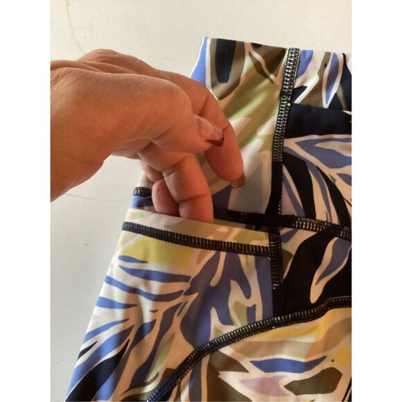 Sweaty Betty Power 7/8 Leggings Sz M Tropical Print - Picture 7 of 9